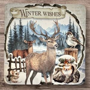 Handmade Winter Multiple Occasions Greeting Card